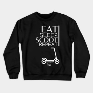 Eat Sleep Scoot Repeat Crewneck Sweatshirt